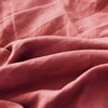 tissu ciel de lit terracotta